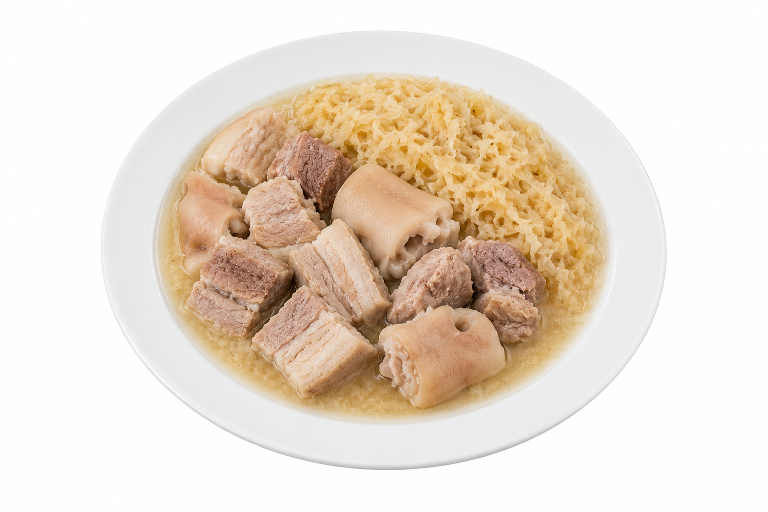 Kesselfleisch mit Kraut